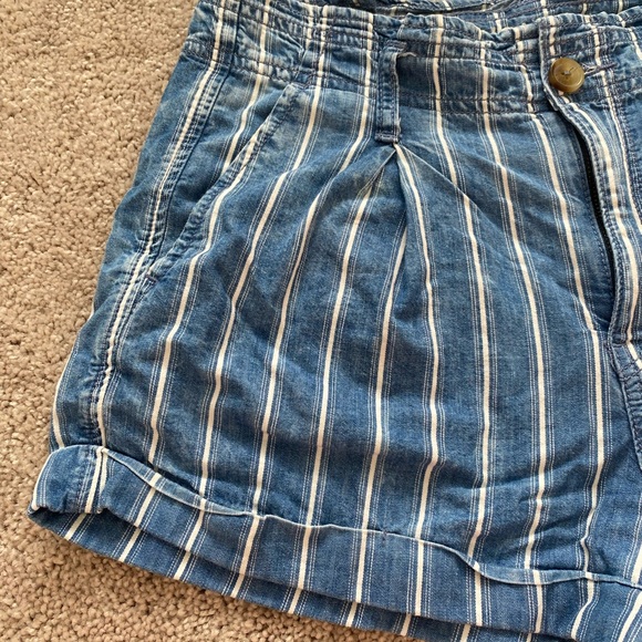 American Eagle Outfitters Shorts Size 4 Blue & White - Picture 13 of 13